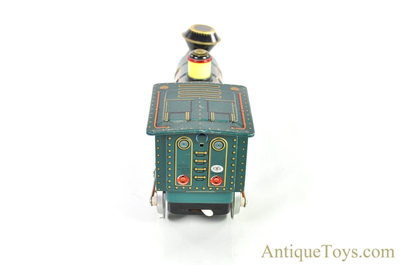 Masudaya Modern Toys (MT) Tin Lithographed Battery Operated Mystery Action "Western Special Locomotive" Japanese Toy with Box <FONT COLOR="ff000 ">*SOLD*</font> - Image 6