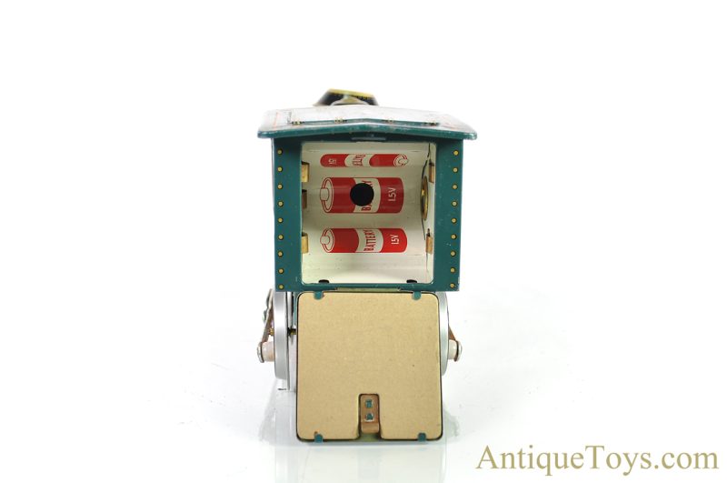 Masudaya Modern Toys (MT) Tin Lithographed Battery Operated Mystery Action "Western Special Locomotive" Japanese Toy with Box <FONT COLOR="ff000 ">*SOLD*</font> - Image 7