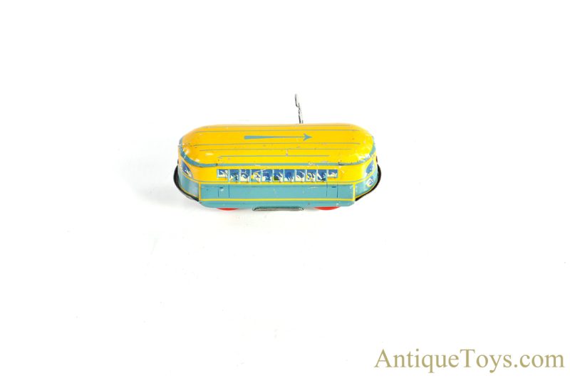 Noel Dufourt Tin Lithographed Windup “Mont-Blanc Express” in Box French Toy <FONT COLOR="ff000 ">*SOLD*</font> - Image 9