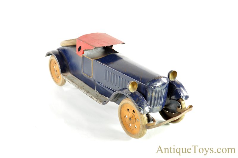 Schieble Toys ca. 1920's Large Tin Friction Coupe <FONT COLOR="ff000 ">*SOLD*</font> - Image 6