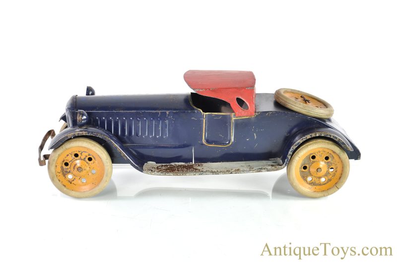 Schieble Toys ca. 1920's Large Tin Friction Coupe <FONT COLOR="ff000 ">*SOLD*</font> - Image 2