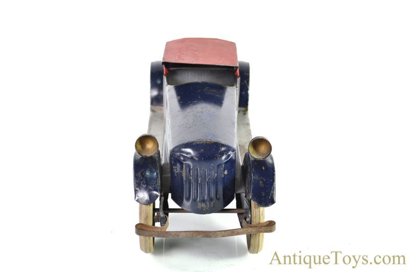 Schieble Toys ca. 1920's Large Tin Friction Coupe <FONT COLOR="ff000 ">*SOLD*</font> - Image 4
