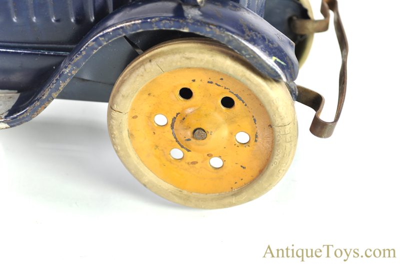 Schieble Toys ca. 1920's Large Tin Friction Coupe <FONT COLOR="ff000 ">*SOLD*</font> - Image 7
