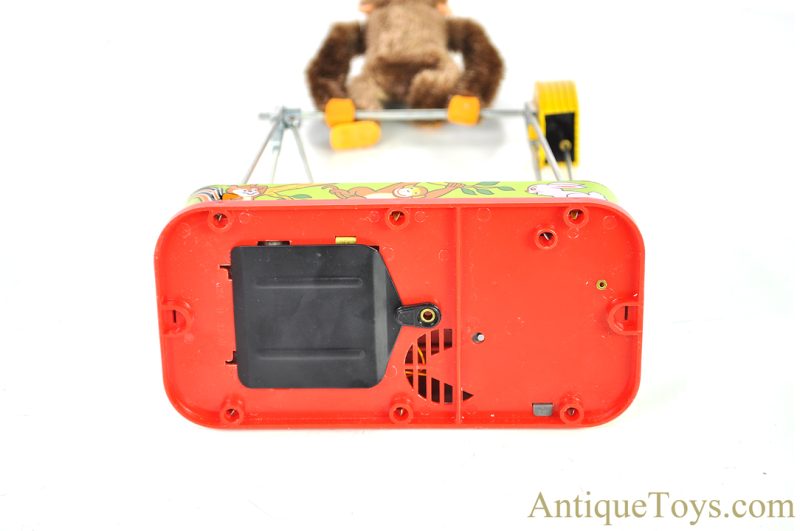 Nomura (TN) Tin Lithographed Battery Operated “Loop the Loop Monkey” Japanese Toy with Box <FONT COLOR="ff000 ">*SOLD*</font> - Image 6