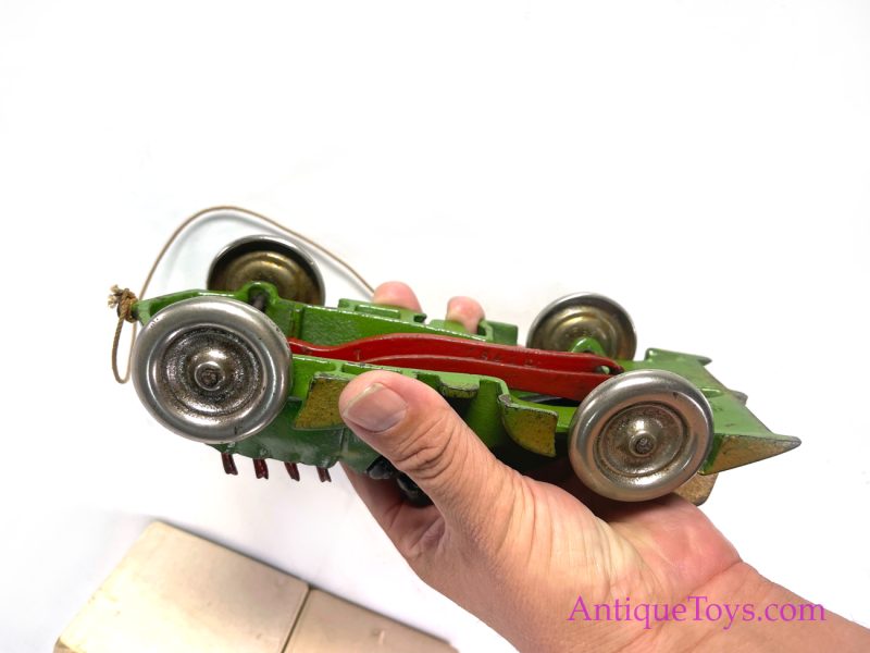 Hubley Mint in Box Race Car with Pull String No. 673 <FONT COLOR="ff000 ">*SOLD*</font> - Image 2