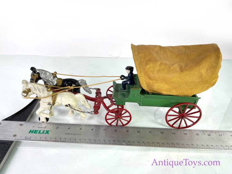Kenton Cast Iron Covered Wagon <FONT COLOR="ff000 ">*SOLD*</font> - Image 11