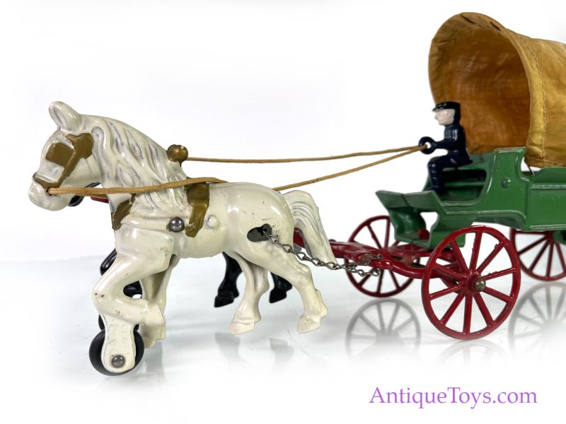 Kenton Cast Iron Covered Wagon <FONT COLOR="ff000 ">*SOLD*</font> - Image 10