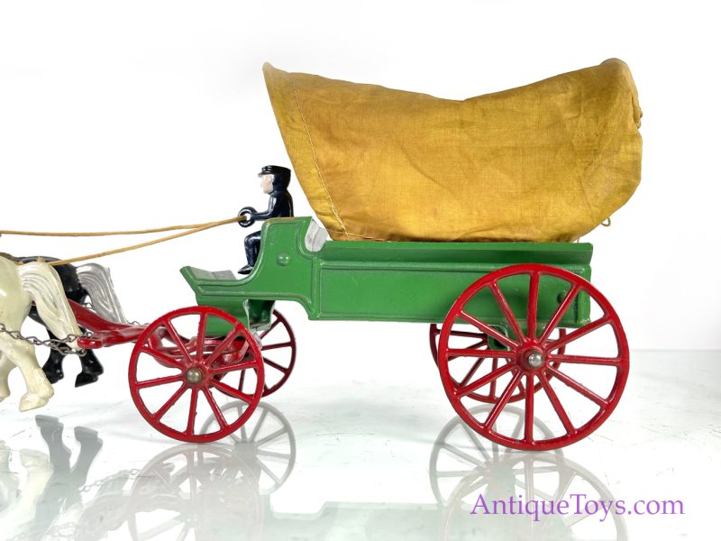 Kenton Cast Iron Covered Wagon <FONT COLOR="ff000 ">*SOLD*</font> - Image 9