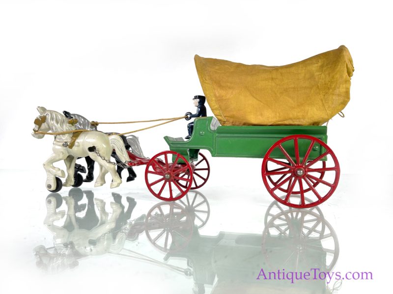 Kenton Cast Iron Covered Wagon <FONT COLOR="ff000 ">*SOLD*</font> - Image 8