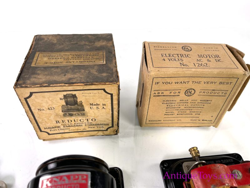 Knapp Reducer and Antique Electric Motor Toys <FONT COLOR="ff000 ">*SOLD*</font> - Image 10