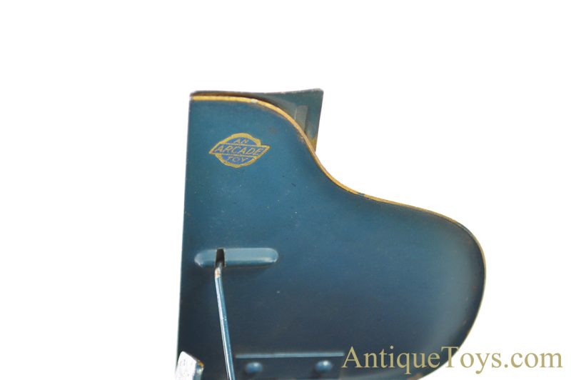 Arcade Cast Iron Blue #735 Cable Grand Piano with Bench <FONT COLOR="ff000 ">*SOLD*</font> - Image 6