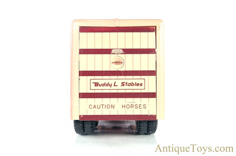 Buddy L Pressed Steel & Plastic Buddy L Stables Horse Trailer with Horses <FONT COLOR="ff000 ">*SOLD*</font> - Image 7