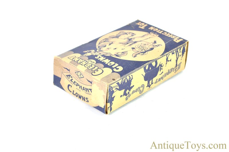 Kuramochi Shoten (CK) Celluloid Windup Circus Elephant and Clown Riders with Box Japanese Toy <FONT COLOR="ff000 ">*SOLD*</font> - Image 14