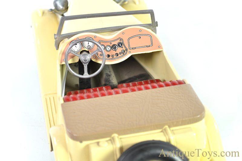 Doepke Model Toys Cast Aluminum MG TD T-Series Convertible Sports Car <FONT COLOR="ff000 ">*SOLD*</font> - Image 4
