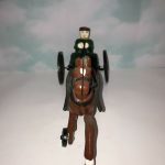 fake cast iron horse and man