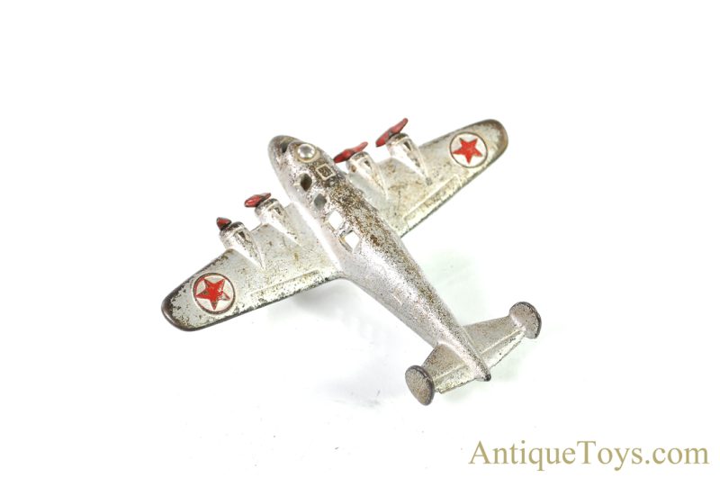 Hubley Cast Iron Four Prop Bomber <FONT COLOR="ff000 ">*SOLD*</font> - Image 8