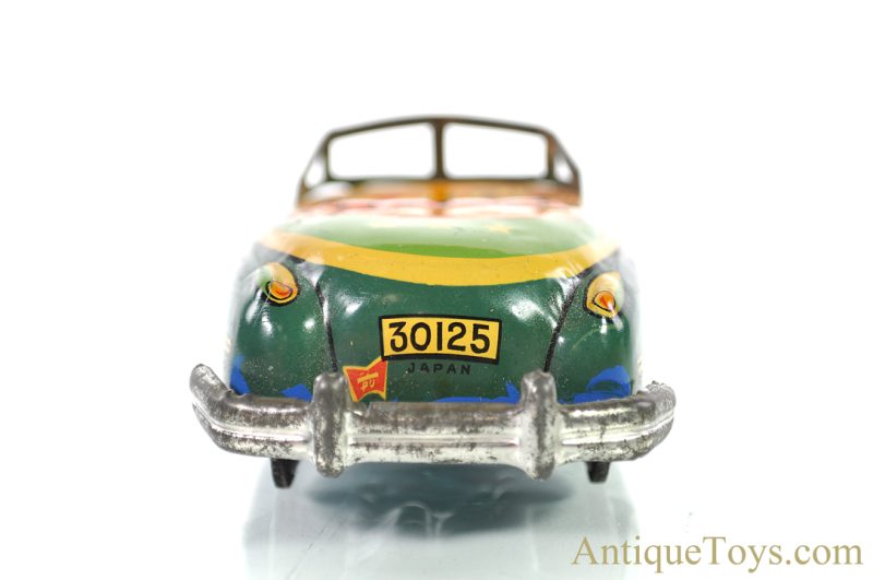 Ichiko Tin Lithographed Friction "Orion" Japanese Toy Convertible Car in Box <FONT COLOR="ff000">*SOLD*</font> - Image 6