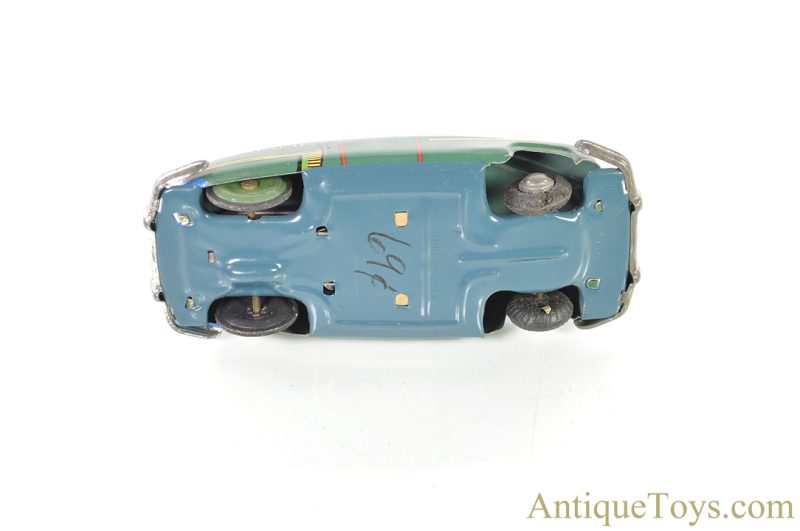 Ichiko Tin Lithographed Friction "Orion" Japanese Toy Convertible Car in Box <FONT COLOR="ff000">*SOLD*</font> - Image 4