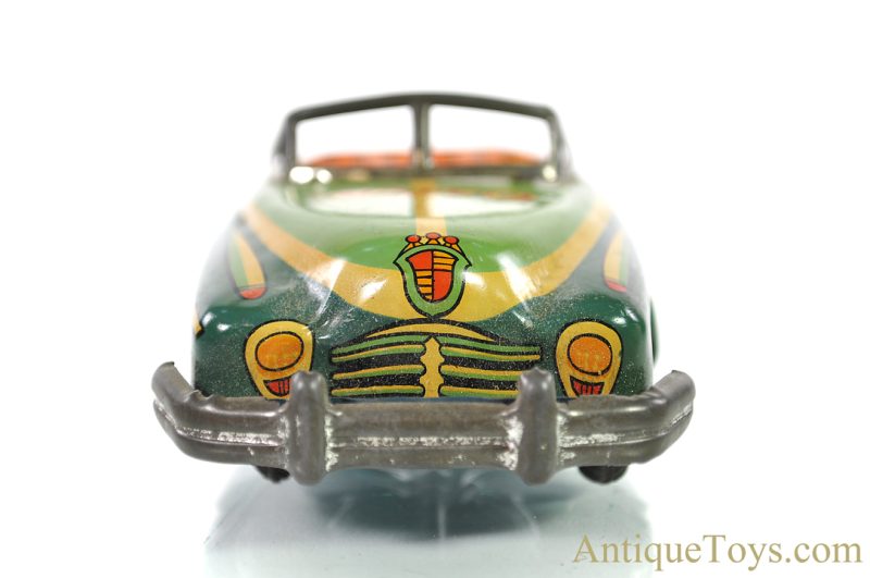 Ichiko Tin Lithographed Friction "Orion" Japanese Toy Convertible Car in Box <FONT COLOR="ff000">*SOLD*</font> - Image 5
