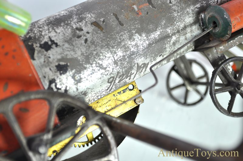 Ives Tin Clockwork "Vulcan" Locomotive Floor Train <FONT COLOR="ff000 ">*SOLD*</font> - Image 11