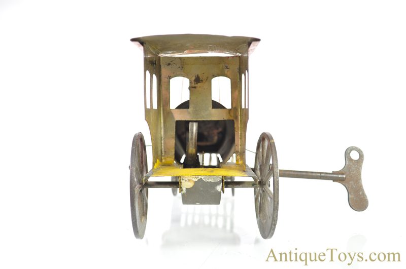 Ives Tin Clockwork "Vulcan" Locomotive Floor Train <FONT COLOR="ff000 ">*SOLD*</font> - Image 8