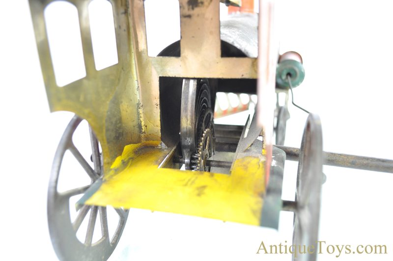 Ives Tin Clockwork "Vulcan" Locomotive Floor Train <FONT COLOR="ff000 ">*SOLD*</font> - Image 9