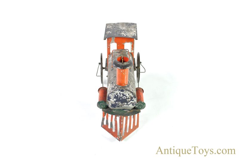 Ives Tin Clockwork "Vulcan" Locomotive Floor Train <FONT COLOR="ff000 ">*SOLD*</font> - Image 5