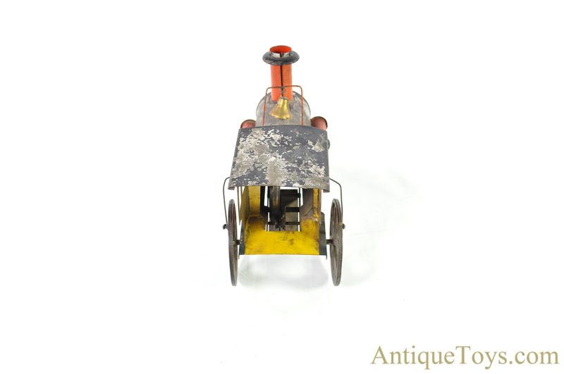 Ives Tin Clockwork "Vulcan" Locomotive Floor Train <FONT COLOR="ff000 ">*SOLD*</font> - Image 6