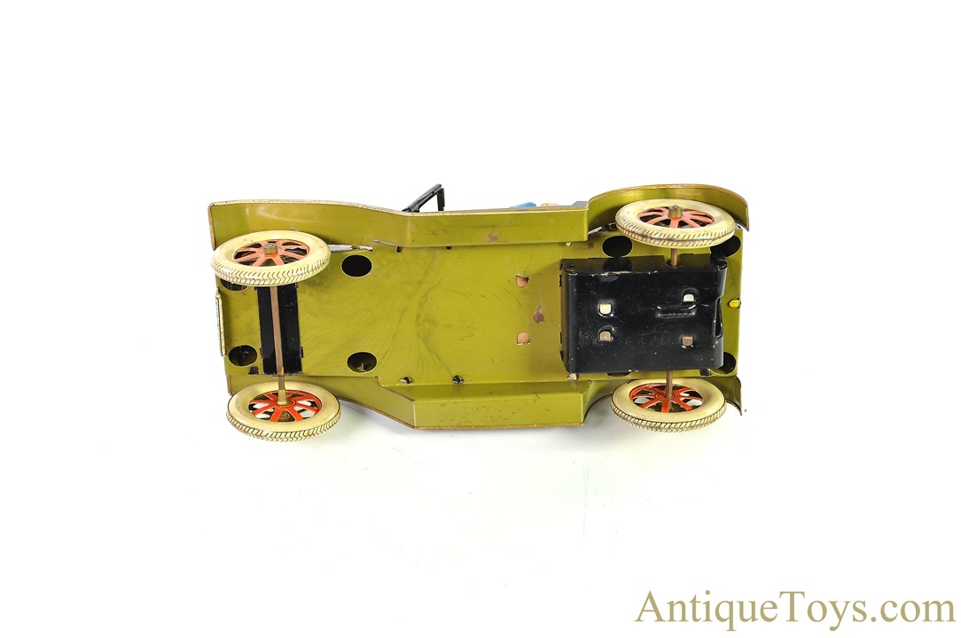 Linemar Marx Tin Lithographed Friction Old Jalopy with Celluloid