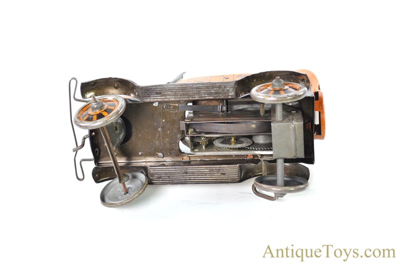 Marx Tin Lithographed Windup "Amos 'N' Andy Fresh Air Taxi Cab" Jalopy Car <FONT COLOR="ff000 ">*SOLD*</font> - Image 3