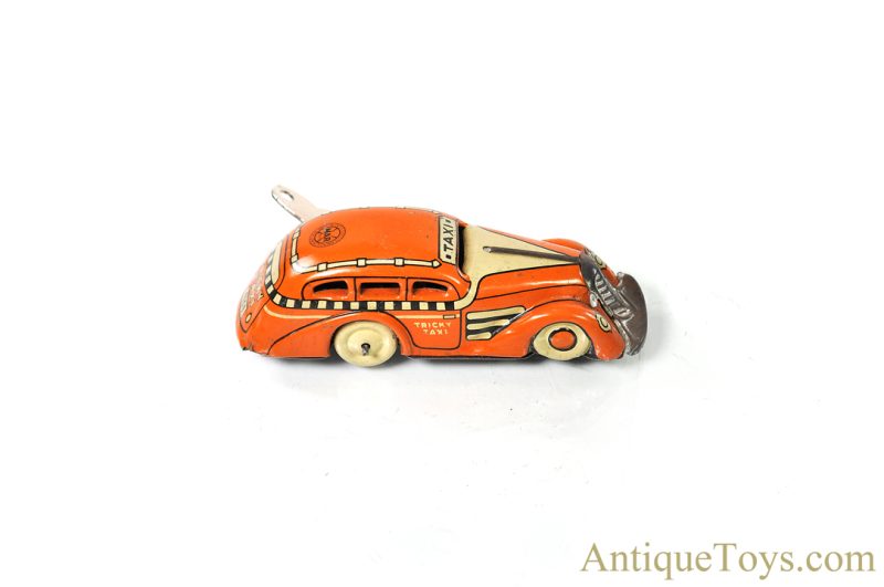 Marx Tin Lithographed Windup "Tricky Taxi" Car for Sale <FONT COLOR="ff000 ">*SOLD*</font>