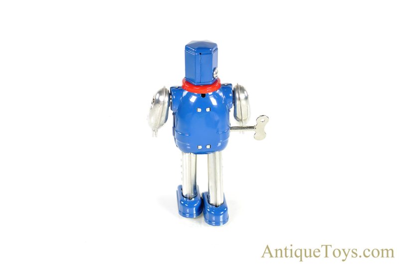 Metal House Robots Tin Lithographed Windup "Walking Hex Head Robot" in Box <FONT COLOR="ff000 ">*SOLD*</font> - Image 4