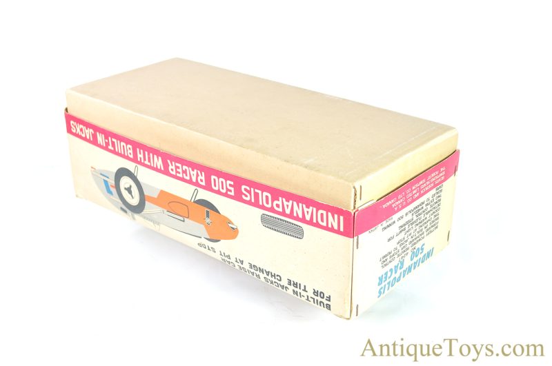Sears Tin Lithographed Battery Operated No. 4247 Indianapolis 500 Racer with Box <FONT COLOR="ff000 ">*SOLD*</font> - Image 8