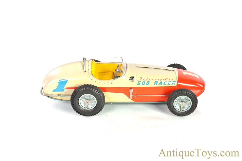 Sears Tin Lithographed Battery Operated No. 4247 Indianapolis 500 Racer with Box <FONT COLOR="ff000 ">*SOLD*</font> - Image 3