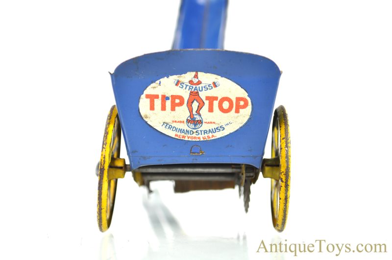 Strauss Mfg. Co. Tin Lithographed Windup Tip Top Toys Porter Black Americana Toy <FONT COLOR="ff000 ">*SOLD*</font> - Image 6