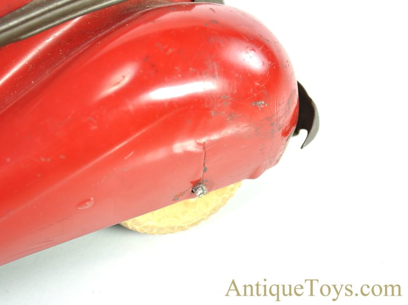 Wyandotte Toys All Metal Products Company Pressed Steel Cadillac Lasalle Toy Sedan & Airstream Camper Trailer <FONT COLOR="ff000 ">*SOLD*</font> - Image 8