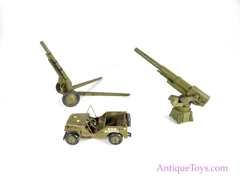Army Wooden Jeep and Cannon War Models <FONT COLOR="ff000 ">*SOLD*</font> - Image 10
