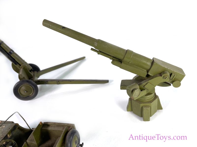 Army Wooden Jeep and Cannon War Models <FONT COLOR="ff000 ">*SOLD*</font> - Image 8