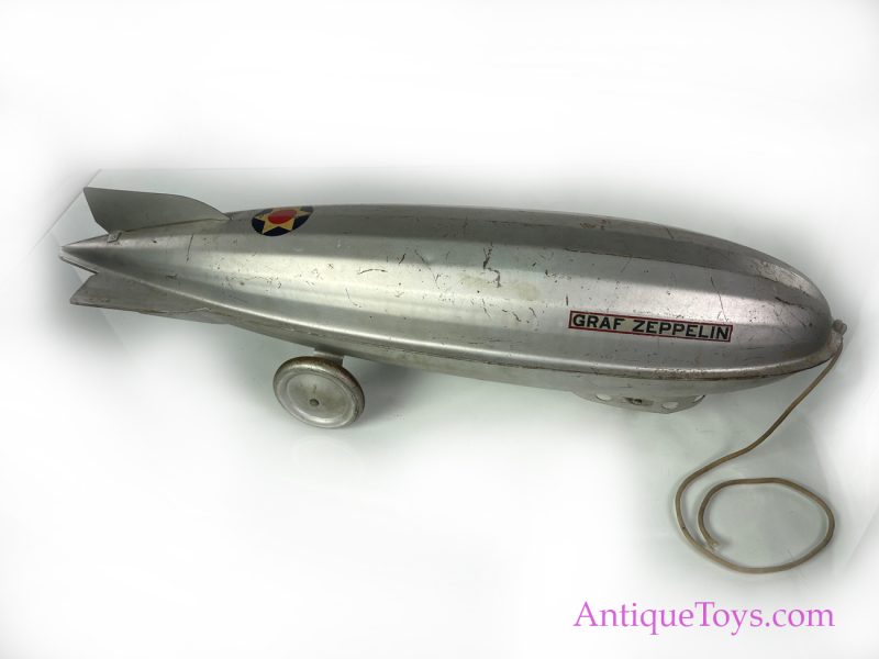 Steelcraft Pressed Steel Graf Zeppelin Pull Toy for Sale - Image 8