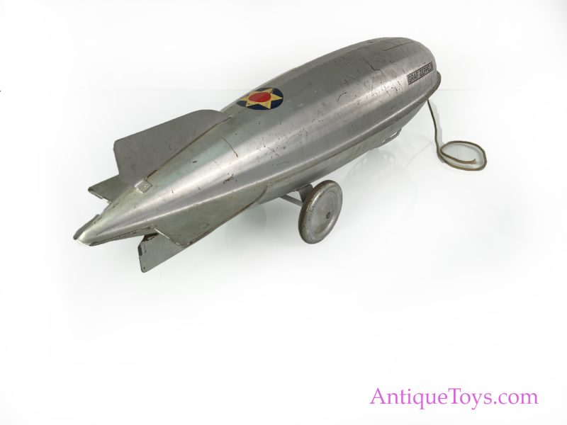 Steelcraft Pressed Steel Graf Zeppelin Pull Toy for Sale - Image 9