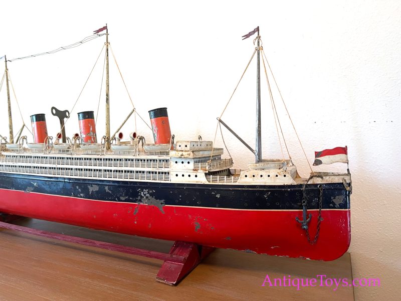 Bing Ocean Liner Tin Windup Leviathan 40" <FONT COLOR="ff000 ">*SOLD*</font> - Image 20