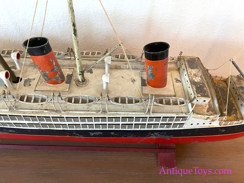 Bing Ocean Liner Tin Windup Leviathan 40" <FONT COLOR="ff000 ">*SOLD*</font> - Image 13