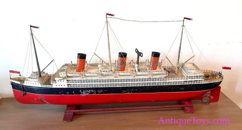 Bing Ocean Liner Tin Windup Leviathan 40" <FONT COLOR="ff000 ">*SOLD*</font>