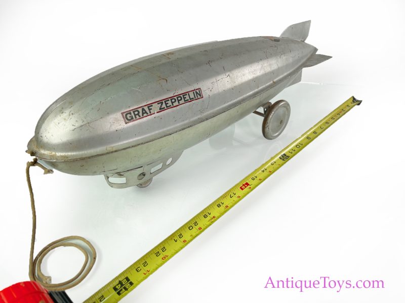 Steelcraft Pressed Steel Graf Zeppelin Pull Toy for Sale