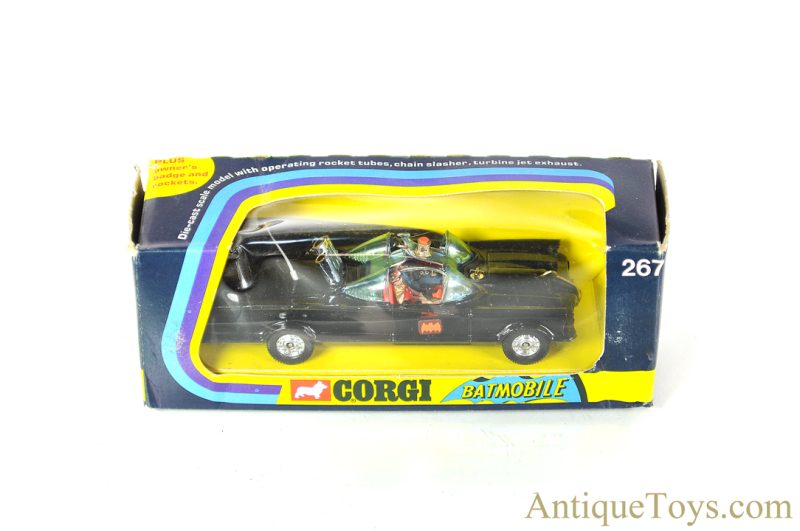 Corgi Toys Mettoy-Playcraft Toys Diecast #267 "Rocket Firing Batmobile" in Box <FONT COLOR="ff000 ">*SOLD*</font> - Image 2