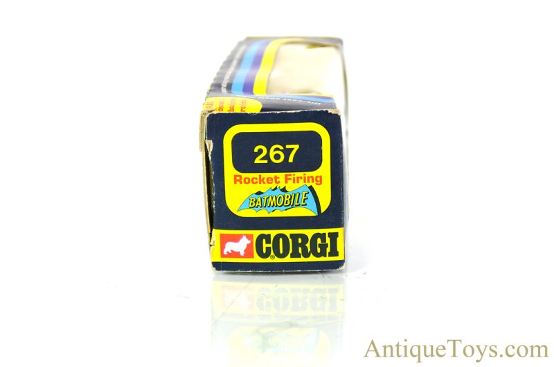 Corgi Toys Mettoy-Playcraft Toys Diecast #267 "Rocket Firing Batmobile" in Box <FONT COLOR="ff000 ">*SOLD*</font> - Image 6