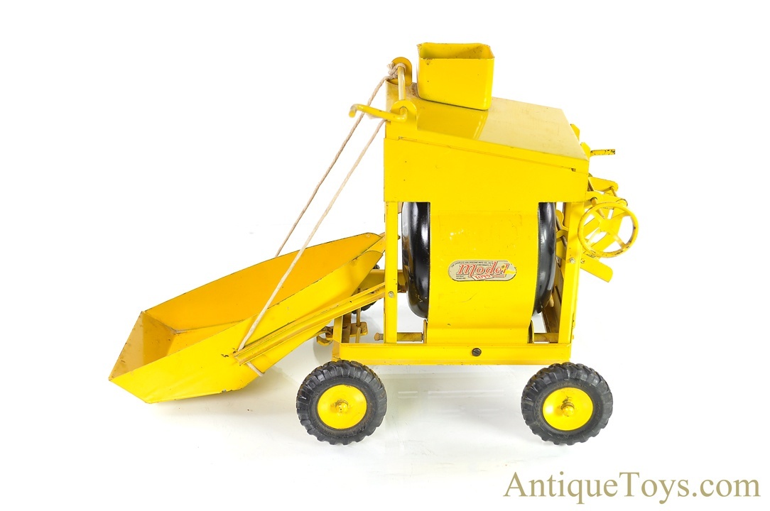 Doepke Model Toys Pressed Steel Jaeger Cement Mixer *SOLD* Antique Toys for Sale