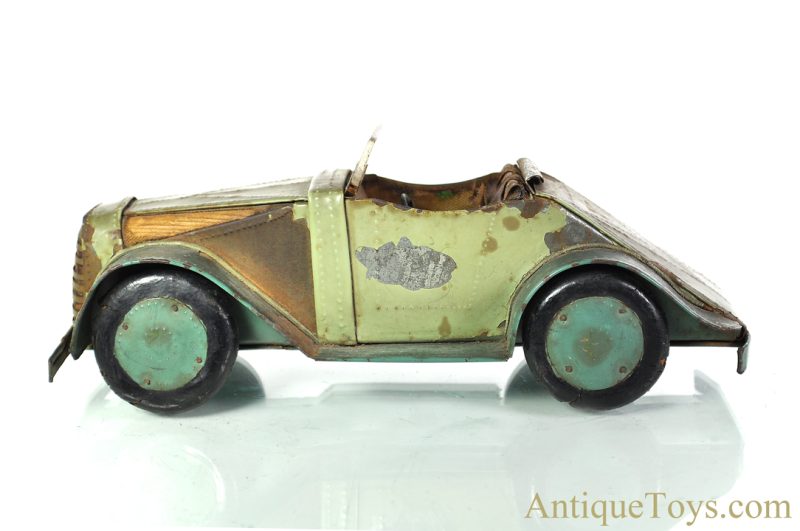 An Artist's Study in Wood and Tin Handmade Folk Art Car <FONT COLOR="ff000 ">*SOLD*</font> - Image 5
