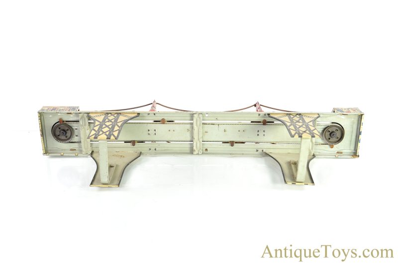 Marx ca. 1930's Tin Lithographed Windup "Busy Bridge" <FONT COLOR="ff000 ">*SOLD*</font> - Image 3