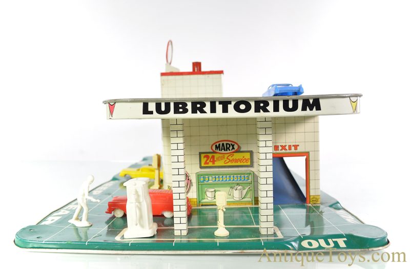 Marx Tin Lithographed "Service Center" & Accessories for Sale <FONT COLOR="ff000 ">*SOLD*</font> - Image 4